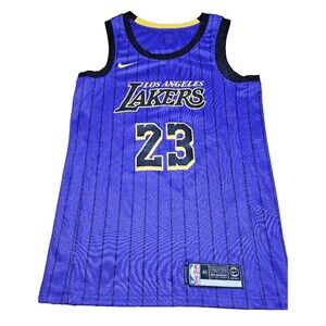 Nike LeBron James Lakers Authentic Jersey Lore City Edition 2018-19 Jersey Sz 40
